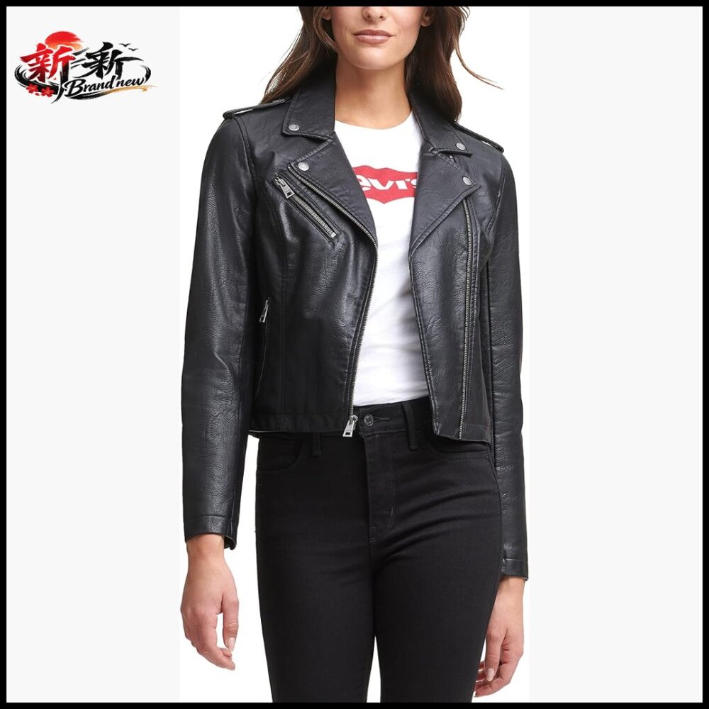 Faux Leather Moto Jacket, Wardrobe Essential, Tailored Fit
